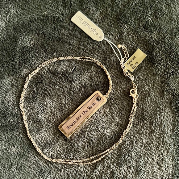 “Reach for the Moon” Pendant Necklace - Picture 3 of 5